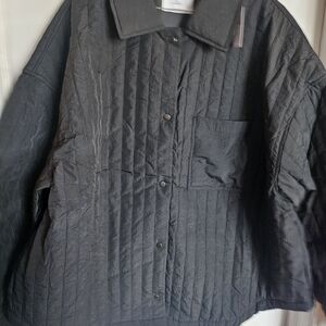 Old Navy Black Quilted Jacket